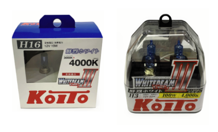 Изменения упаковки ламп Koito